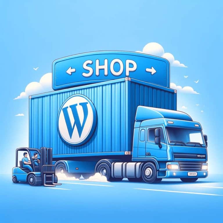 Umzug woocommerce shop